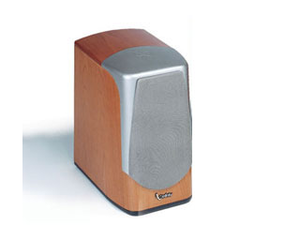 KAPPA 200 - Black - 2-Way 6-1/2 inch Bookshelf Speaker With Furniture-Grade Real-Wood Enclosure - Detailshot 1